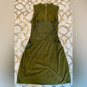 Sarah La - faux Suede
Mini Dress Size S/M. Excellent condition